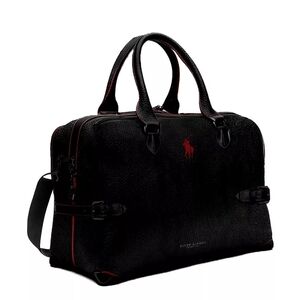 Polo by Ralph Lauren Black Leather Men's Bag